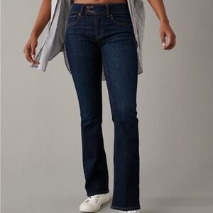 American Eagle Next Level Low- Rise Kick Bootcut Jeans